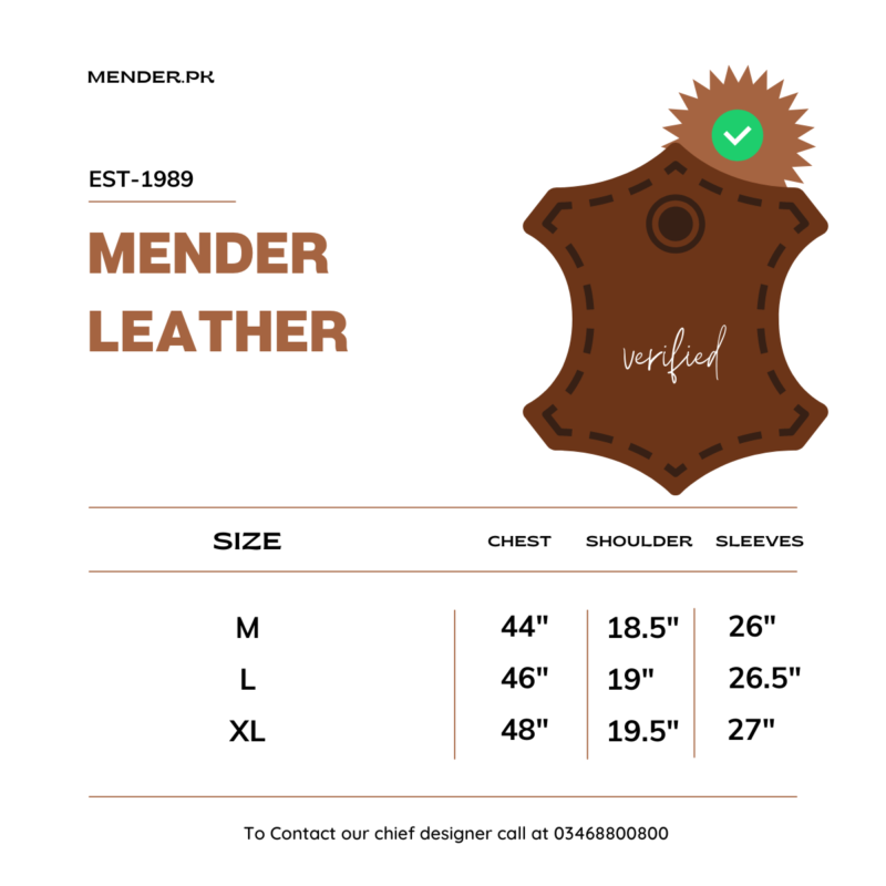 Leather Jacket Size