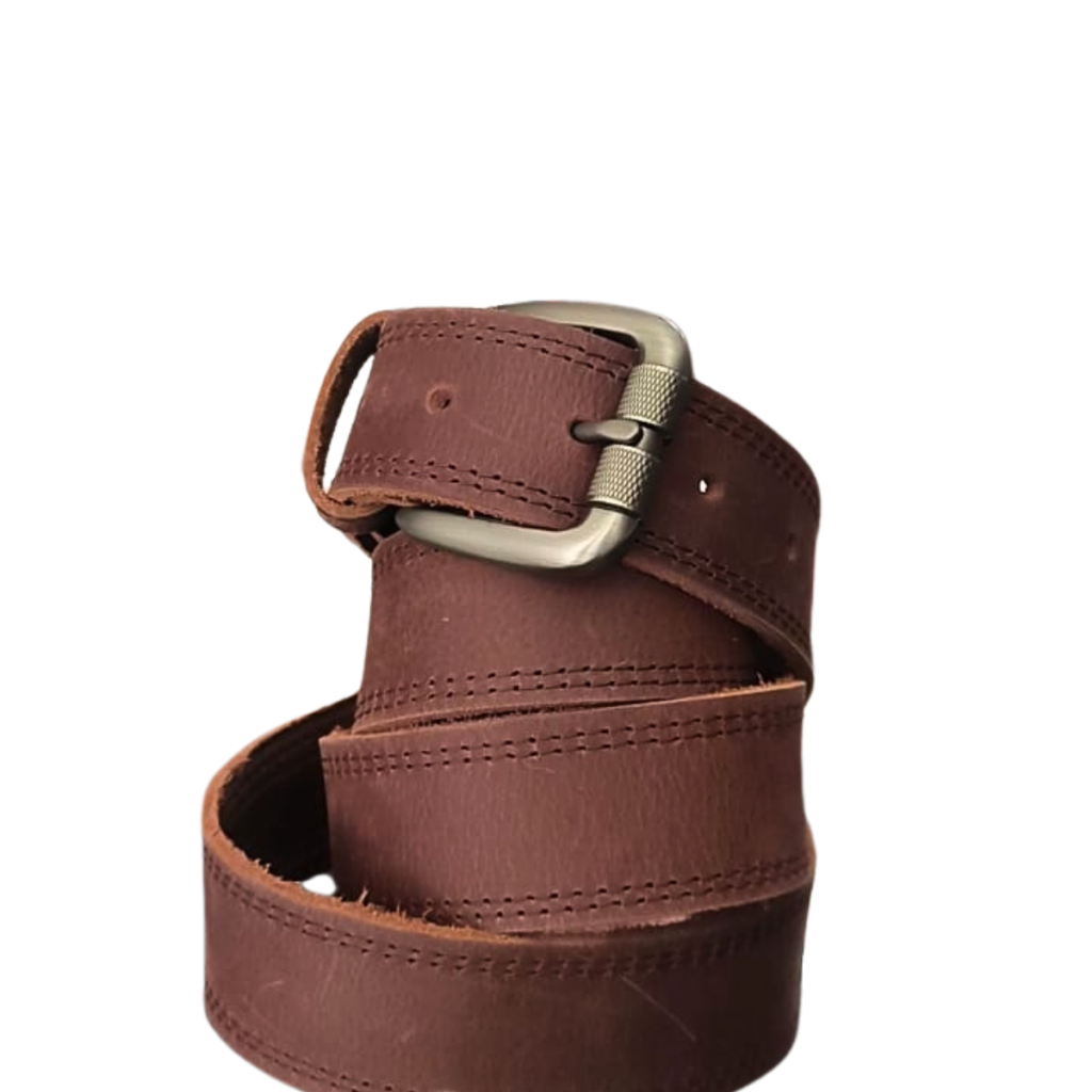 Men's Buffalo Grain Leather Belt