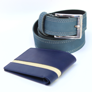 set of belt and wallet
