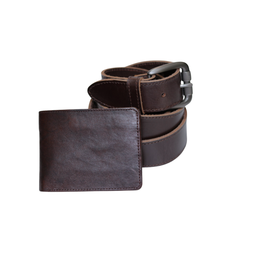 Mender Multan Gift Pack - Wallet & Belt - Mender Leather Factory