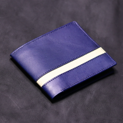 blue wallet