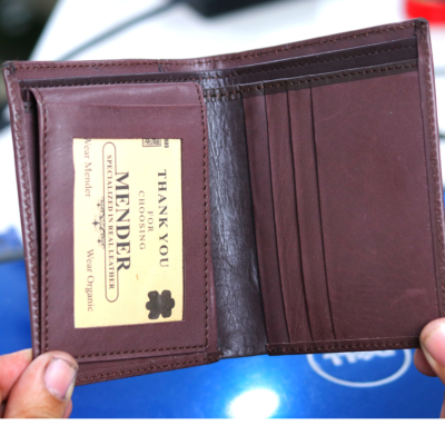 Reddish brown wallet