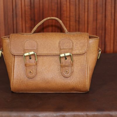 Real Leather Flap Bag Ladies