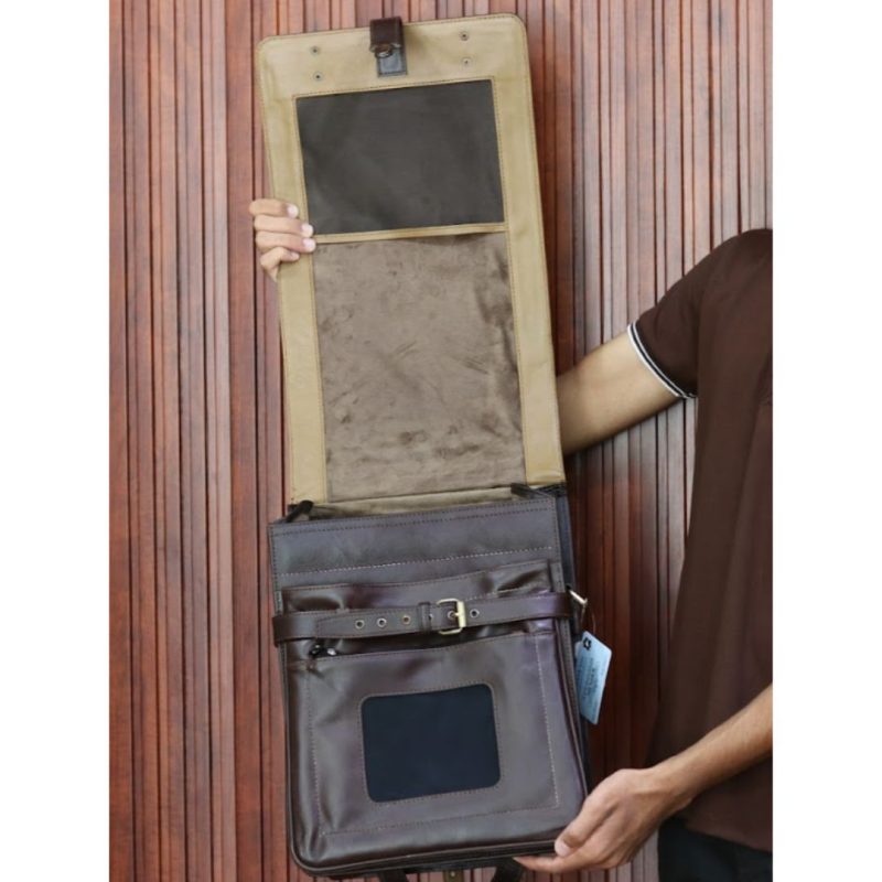 Tetsu Japanese Style Cow Leather Bag (6)