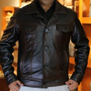 Hunter Jacket IMGS MENDER REAL LEATHER